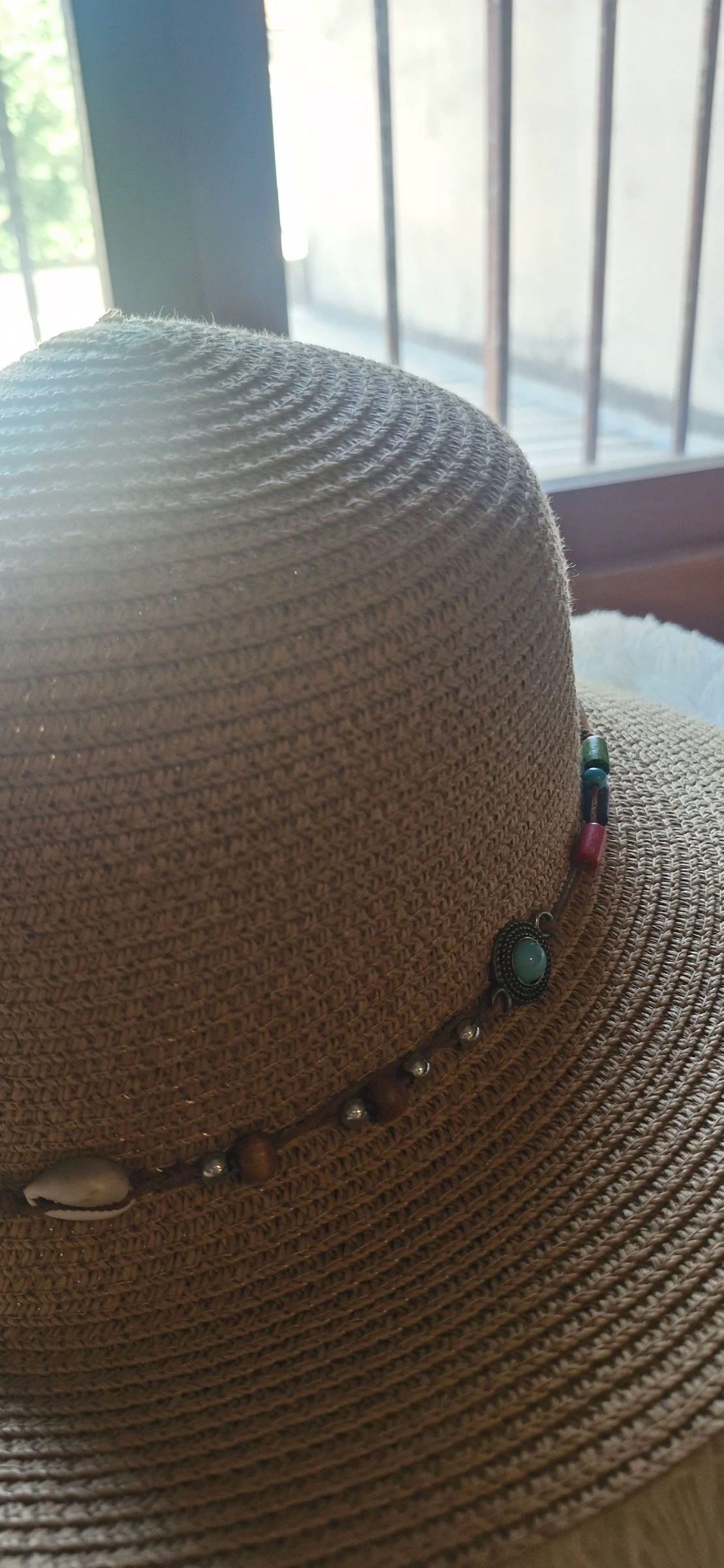 Chapéu de palha estilo Boho / Boné de verão - Tamanho 57 – photo 2